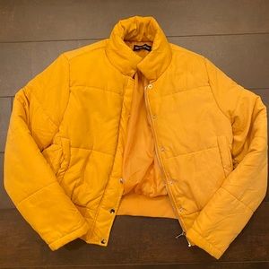Yellow Puffer Jacket